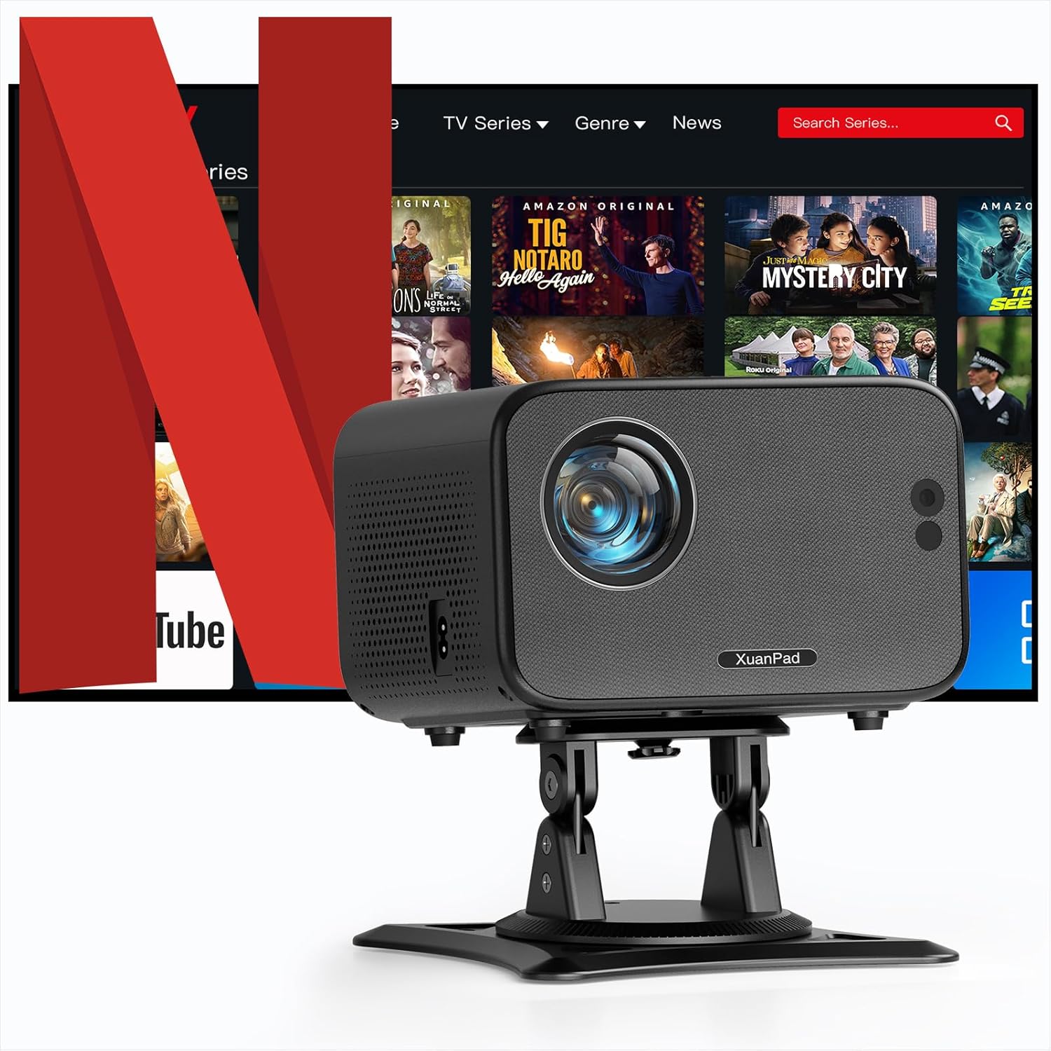 xuanpad mini projector k10